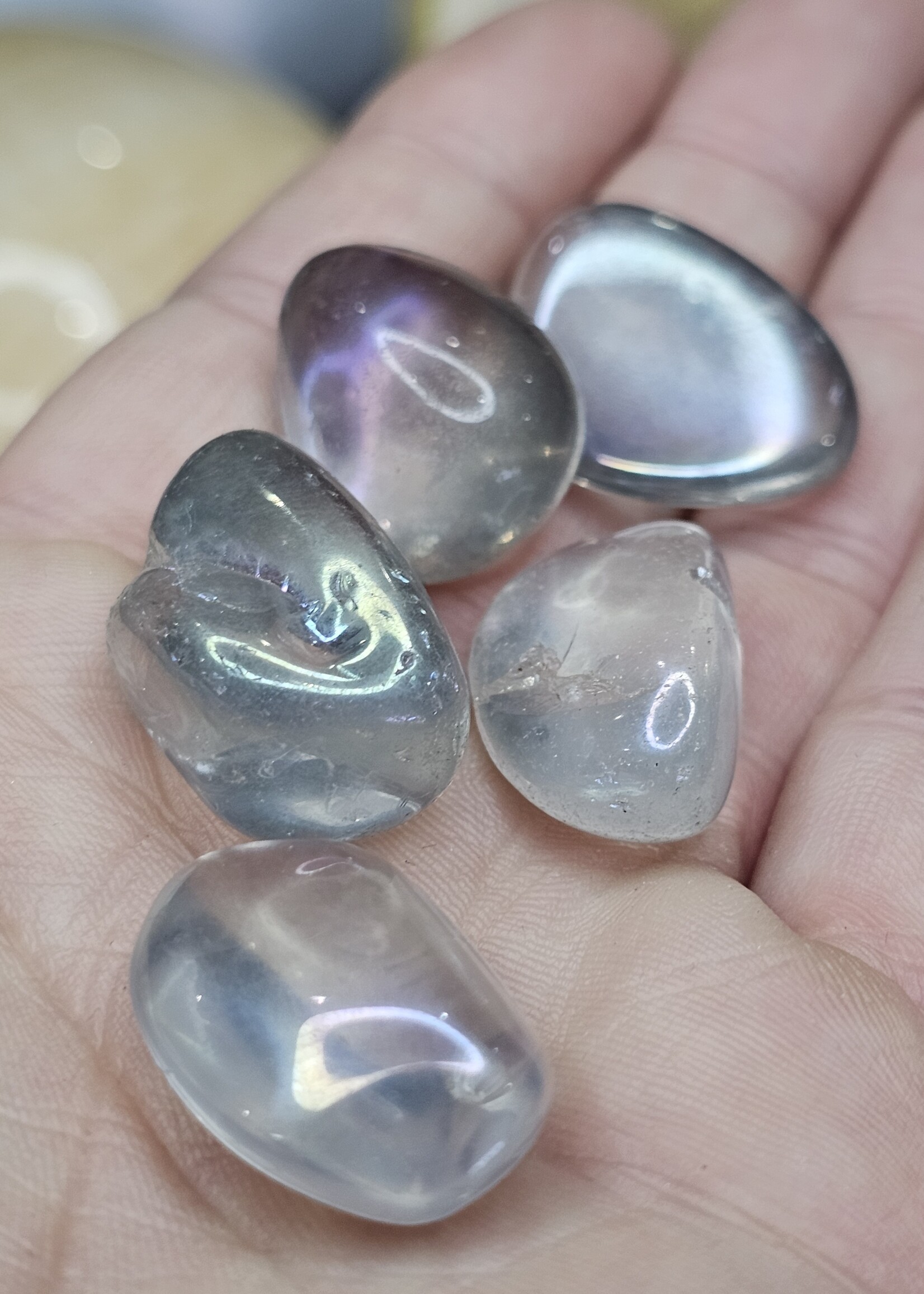 Fantasy Quartz Tumbled, Medium