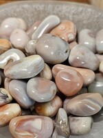 Pink Agate Tumbled, Small