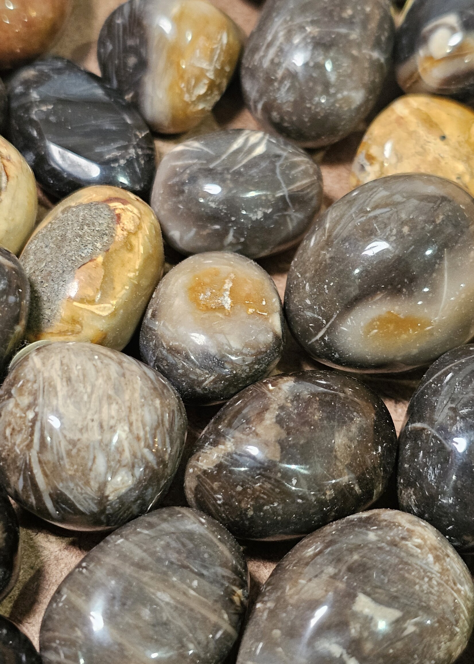Feather Agate Tumbled