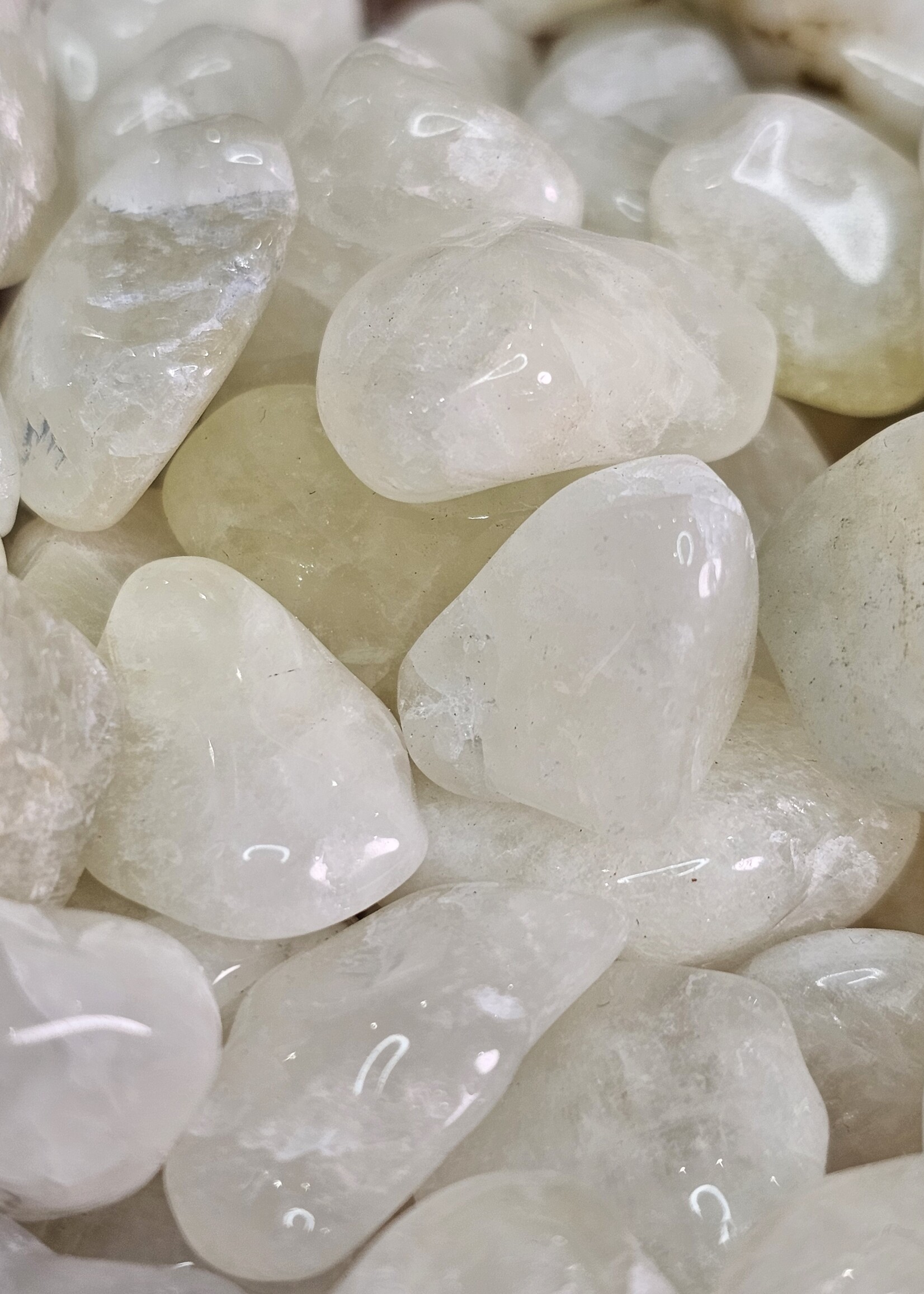 Hiddenite Tumbled
