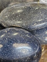 Dumortierite Palm Stone Lg 2.5x2x1 inch