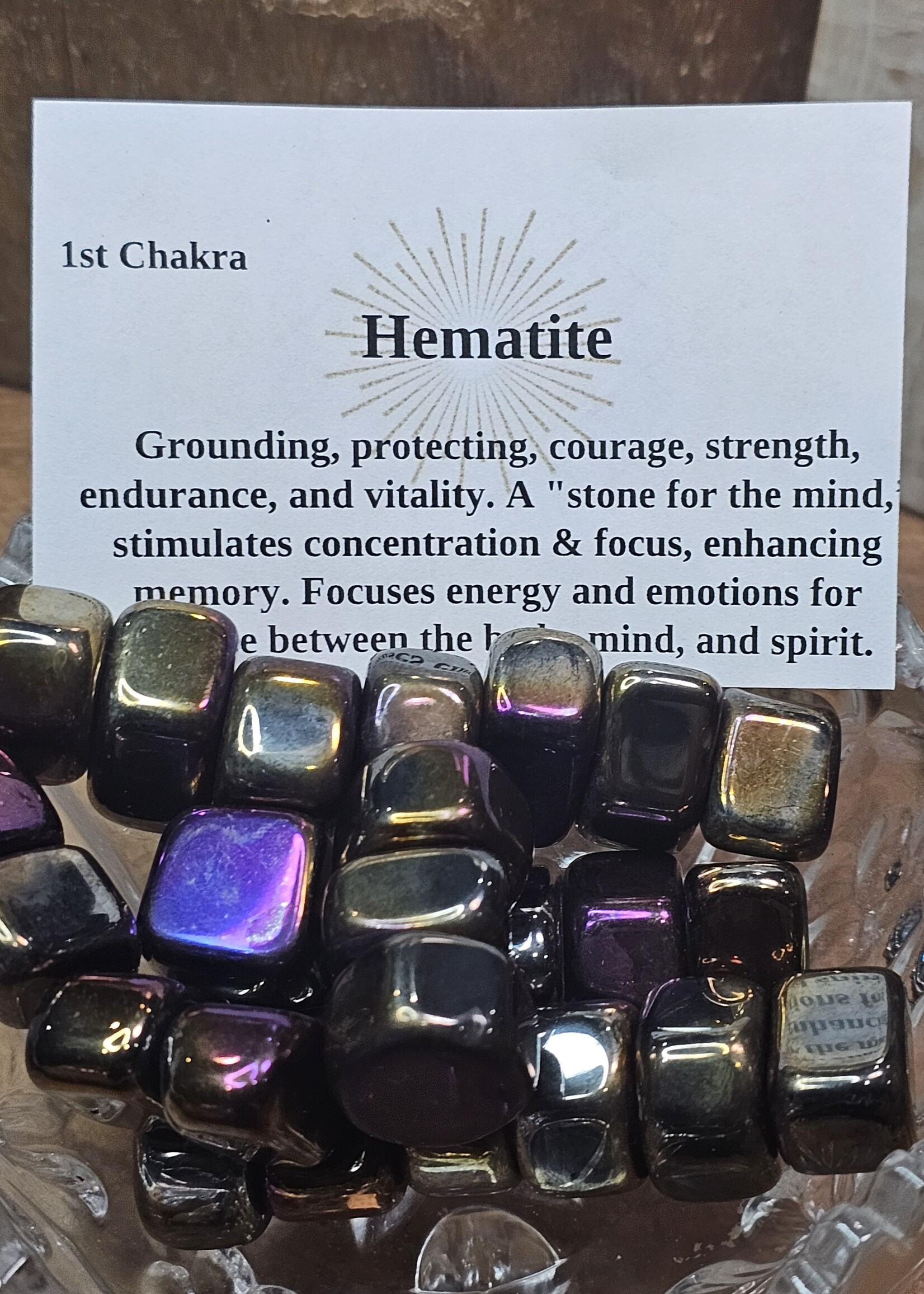 Magnetic Hematite Tumbled