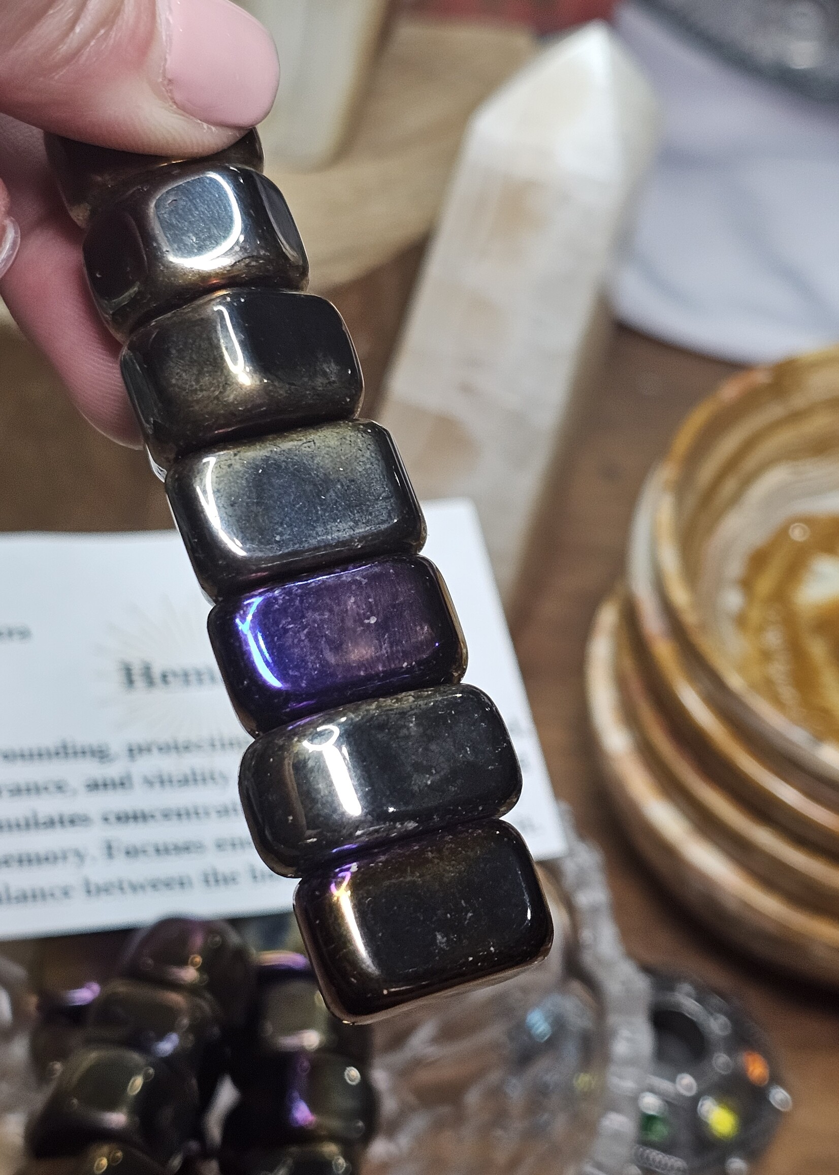 Magnetic Hematite Tumbled