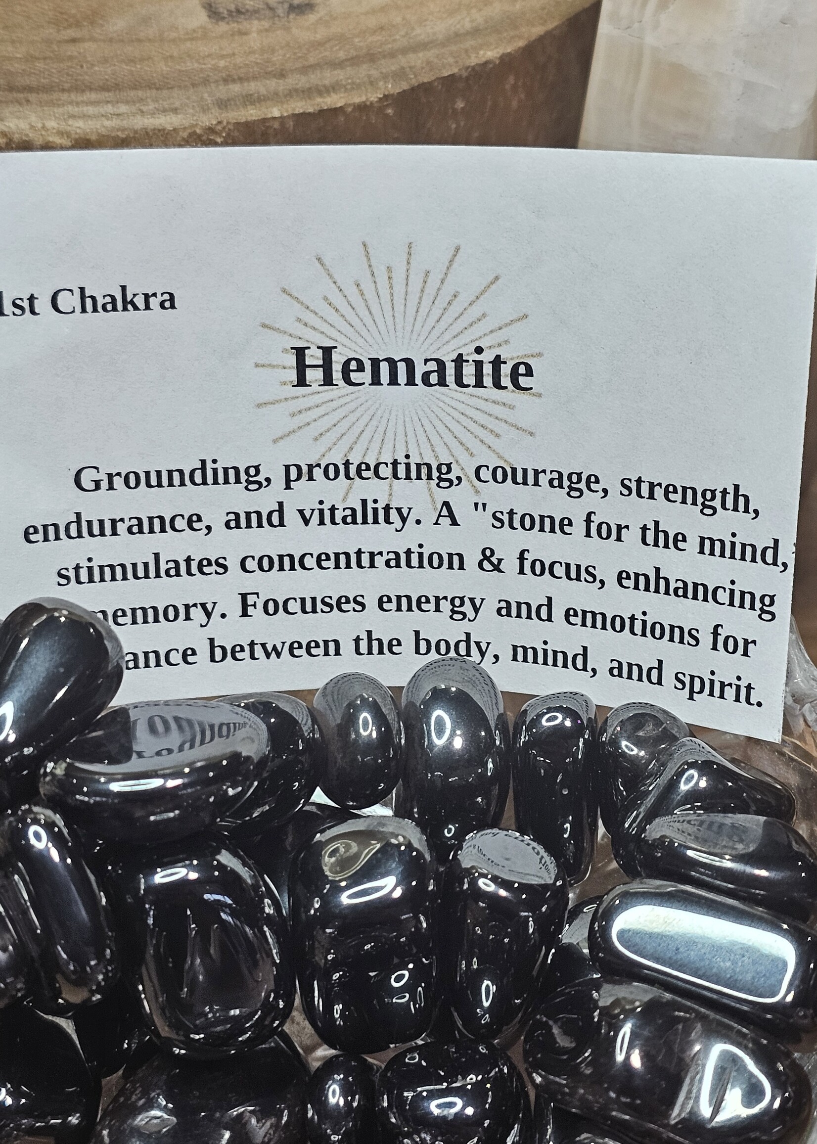 Magnetic Hematite Tumbled