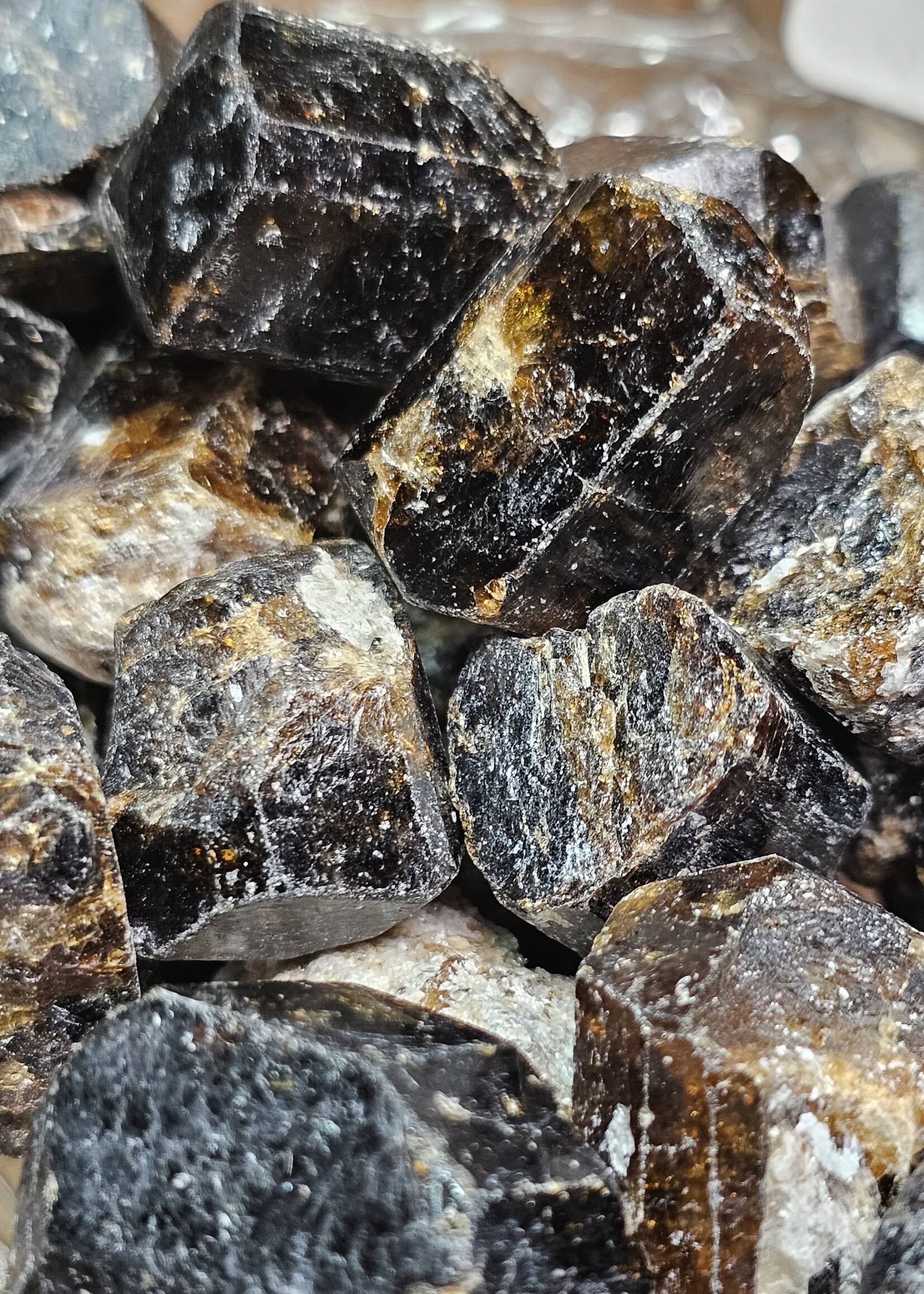 Dravite Tourmaline Natural Rough XSm: India