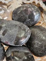 Garnet & Staurolite Matrix Palm Stone SM