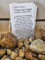 Crazy Lace Agate Tumbled