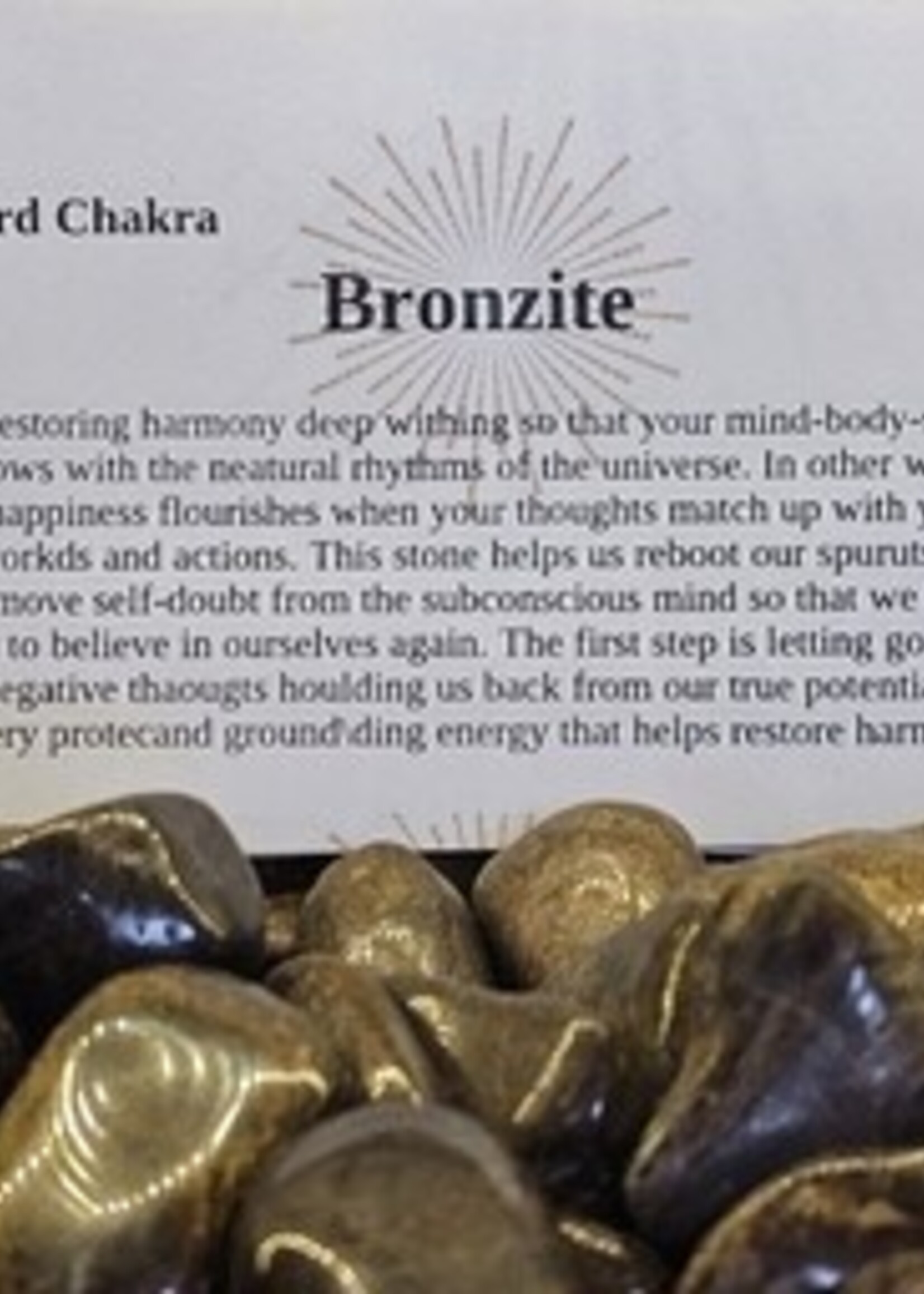 Bronzite Tumbled