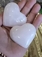 Pink Calcite Heart