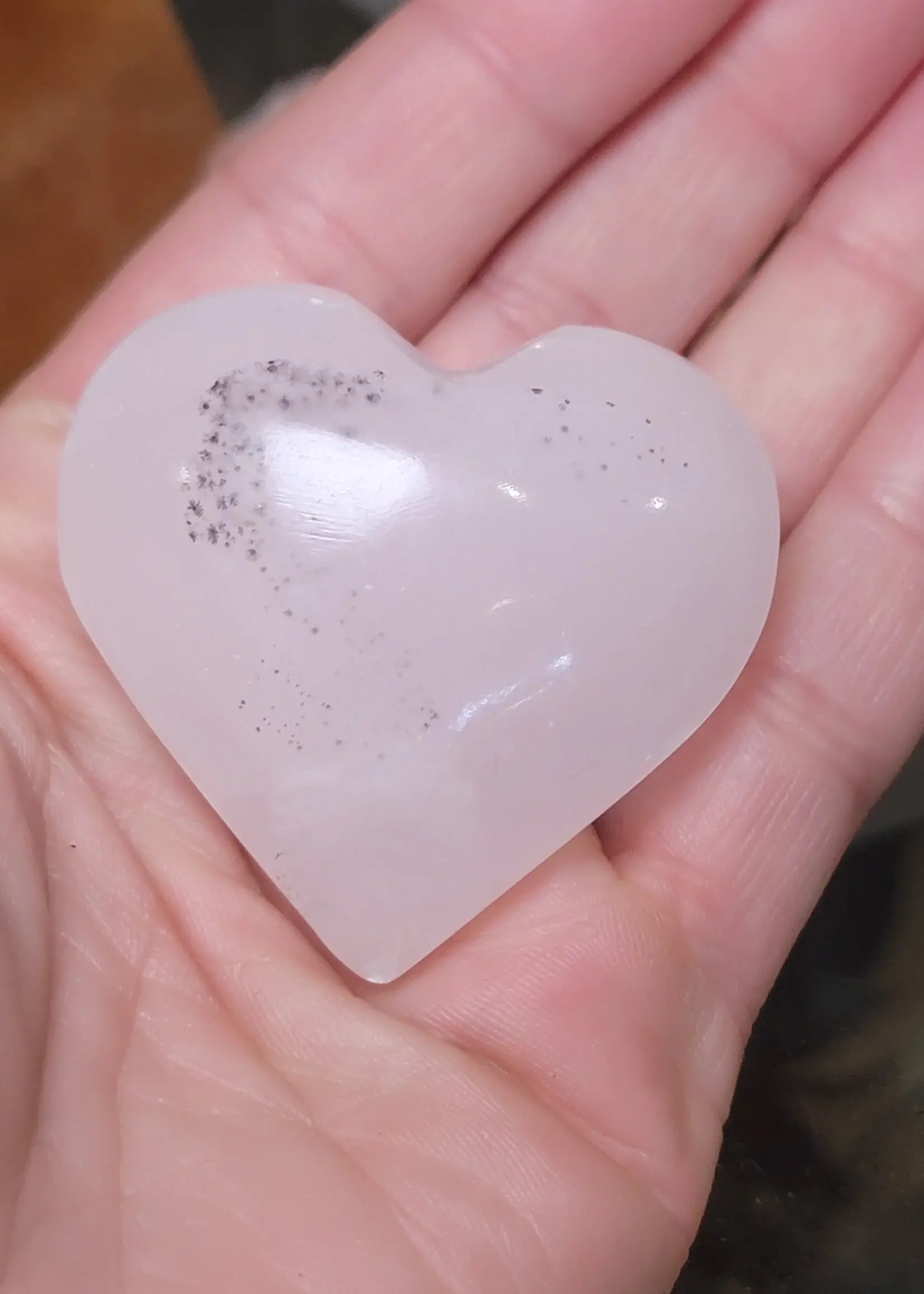 Pink Calcite Heart