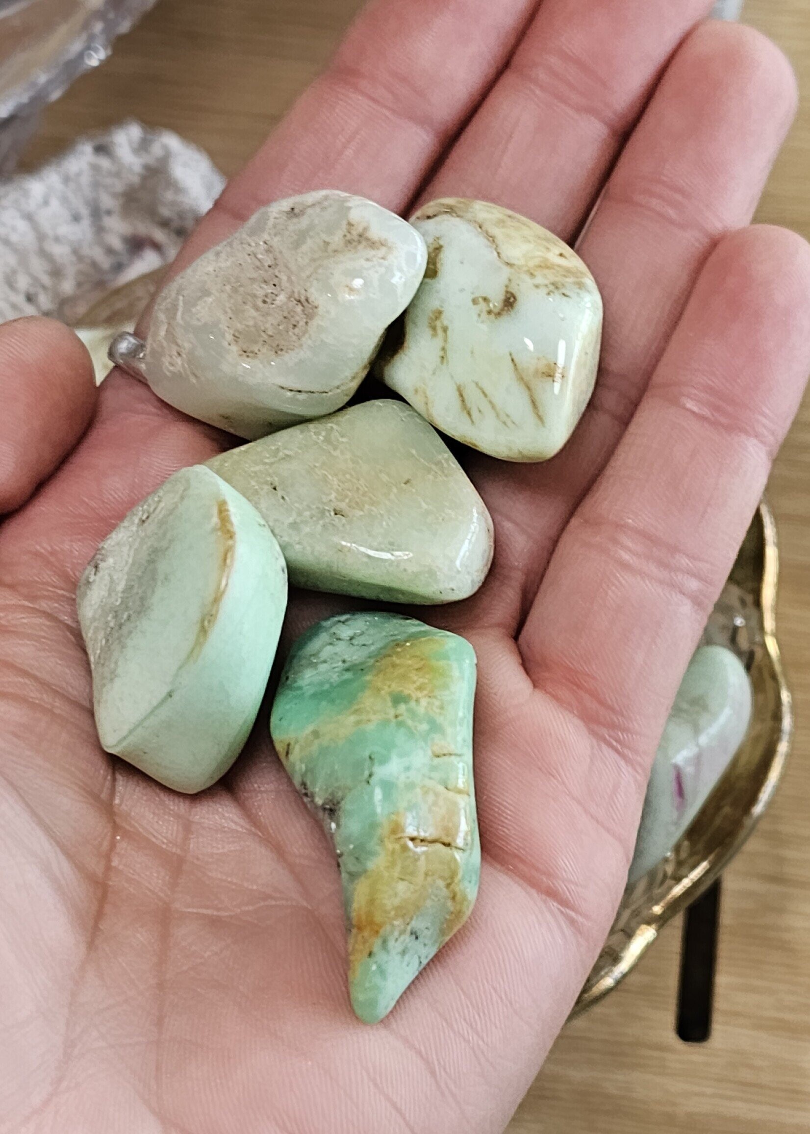 Chrysoprase Tumbled