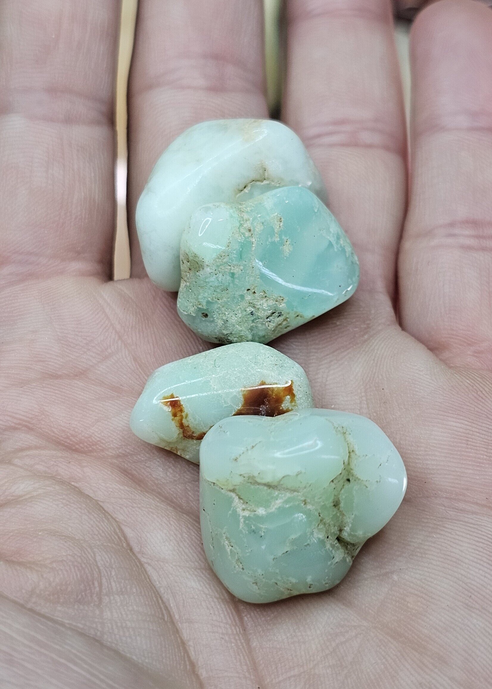 Chrysoprase Tumbled