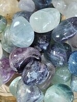 Rainbow Fluorite Tumbled