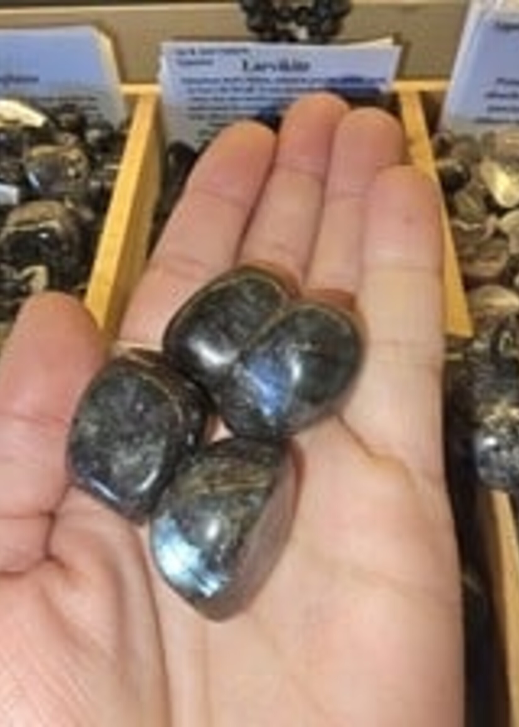 Larvikite Tumbled