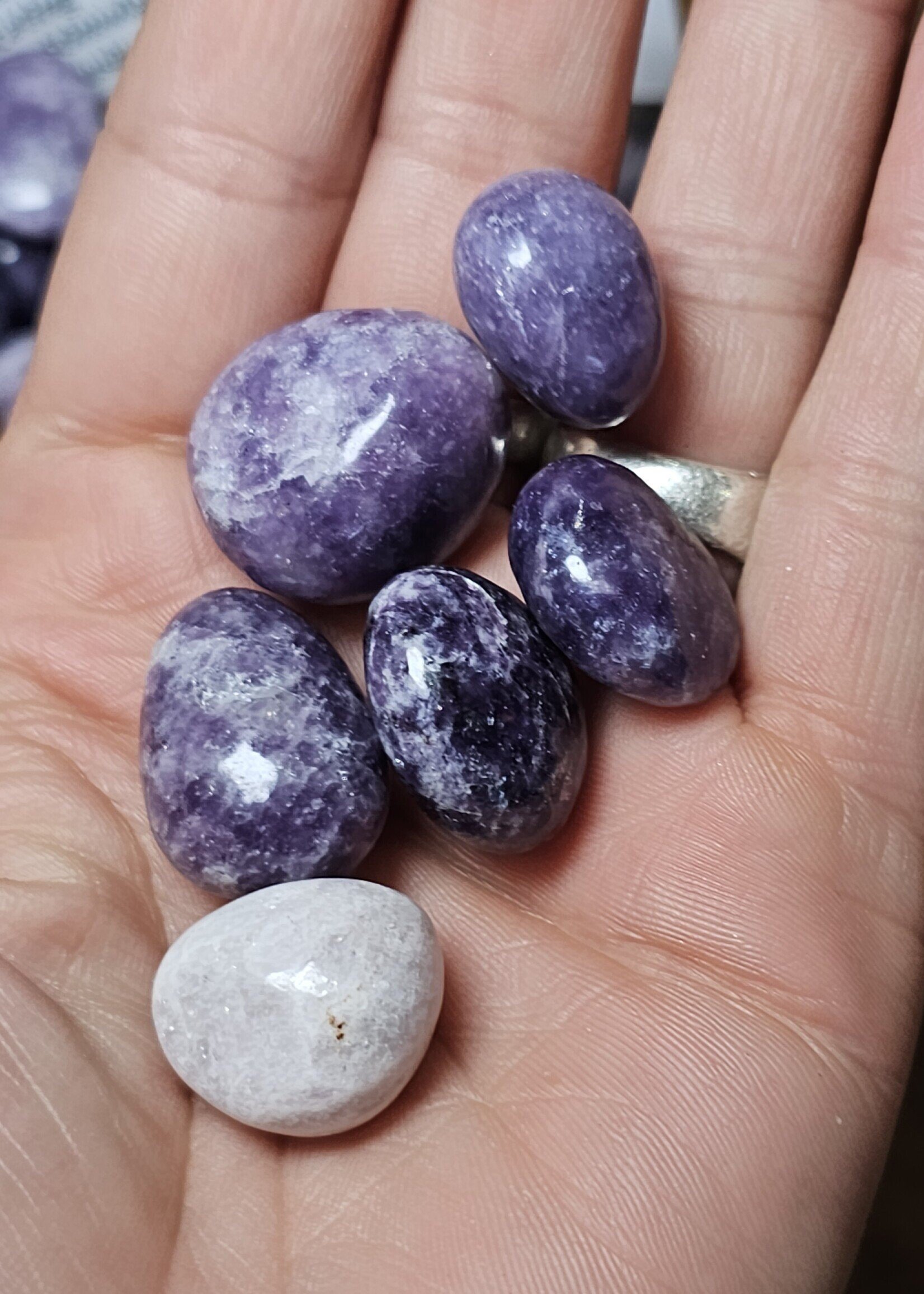 Lepidolite Tumbled