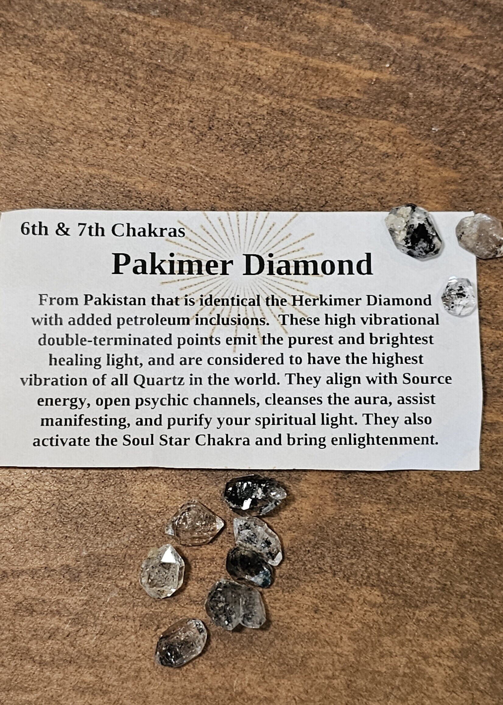Pakimer Diamond Natural Point