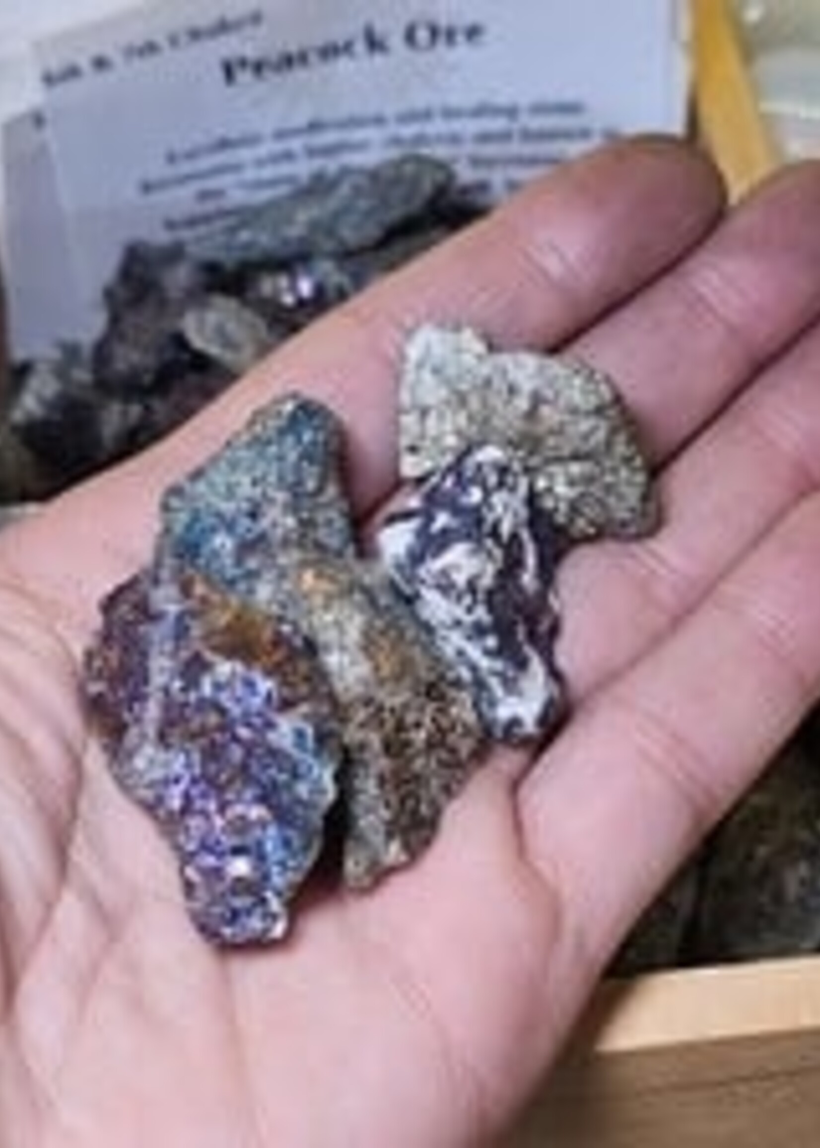 Peacock Ore Natural Rough