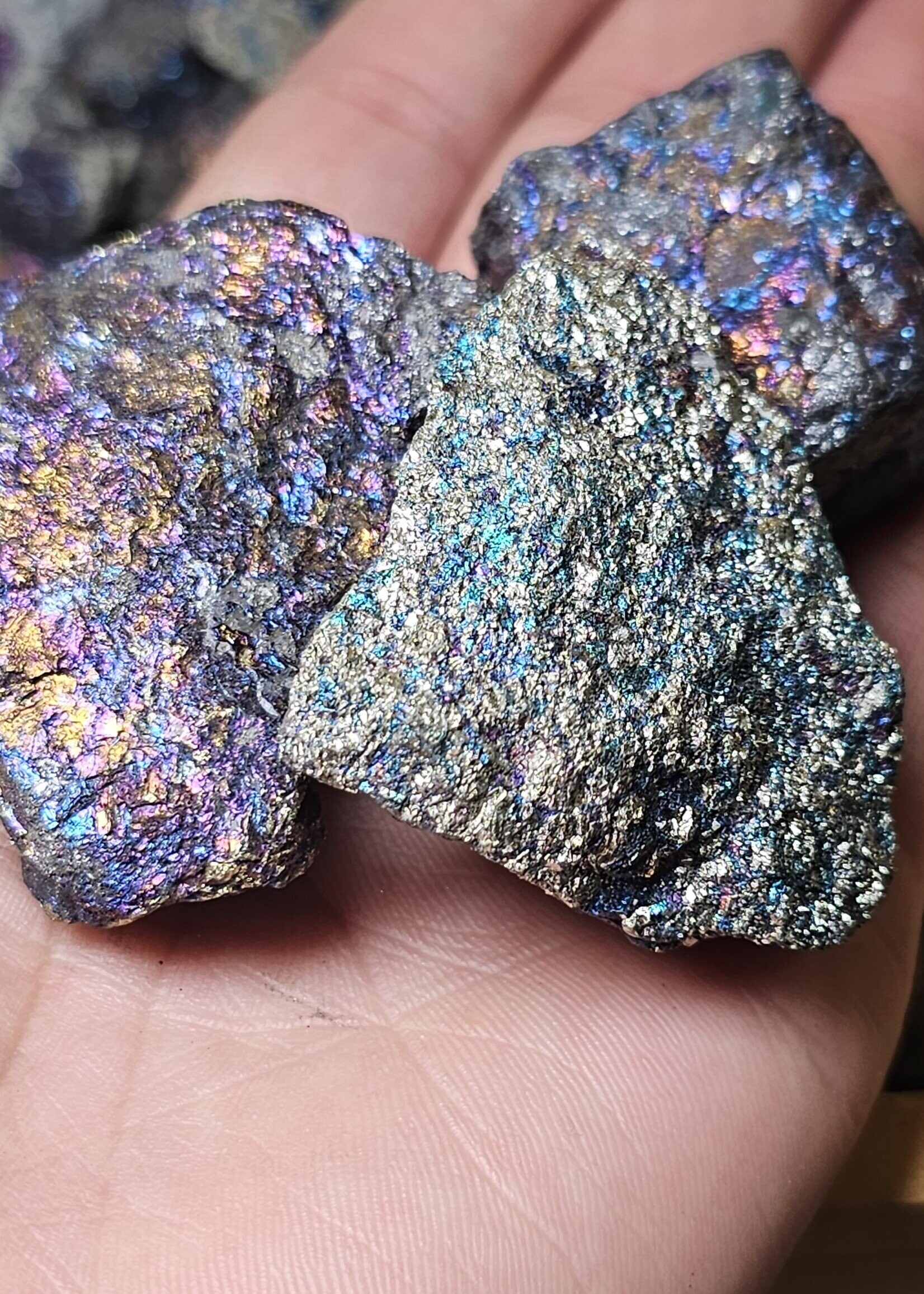 Peacock Ore Natural Rough