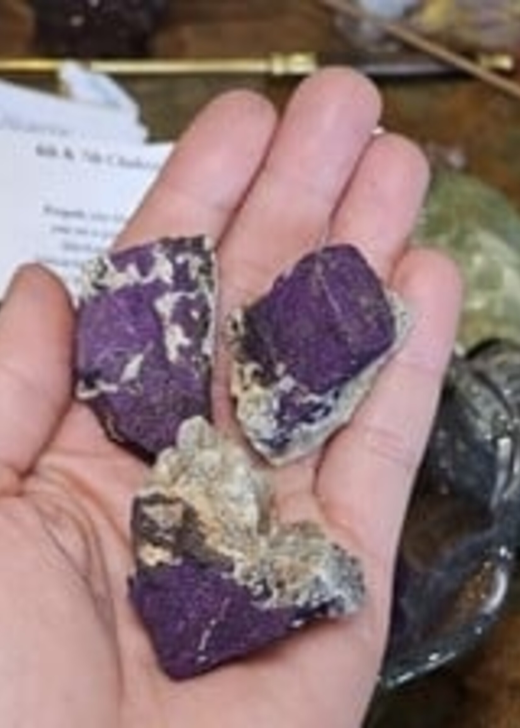 Purpurite Heterosite Natural Rough