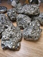 Pyrite Cluster, Natural, Rough