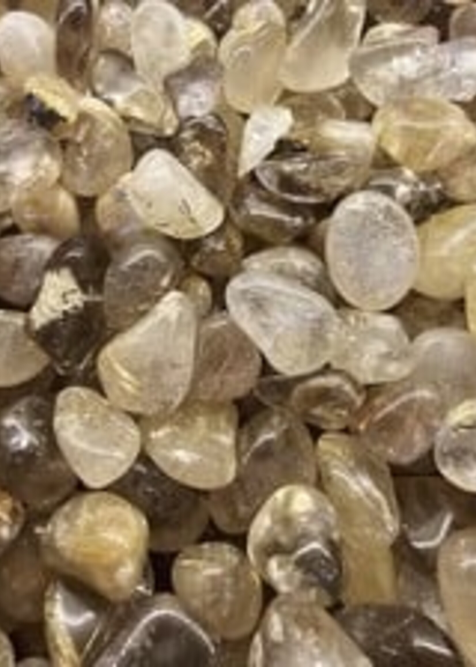 Rutilated Quartz Tumbled