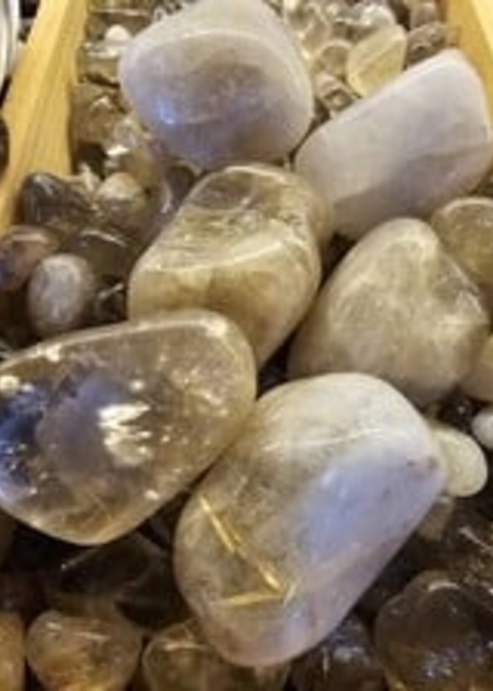 Rutilated Quartz Tumbled