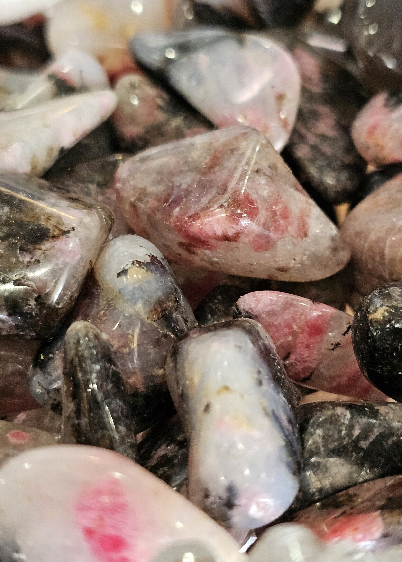 Rhodonite Tumbled