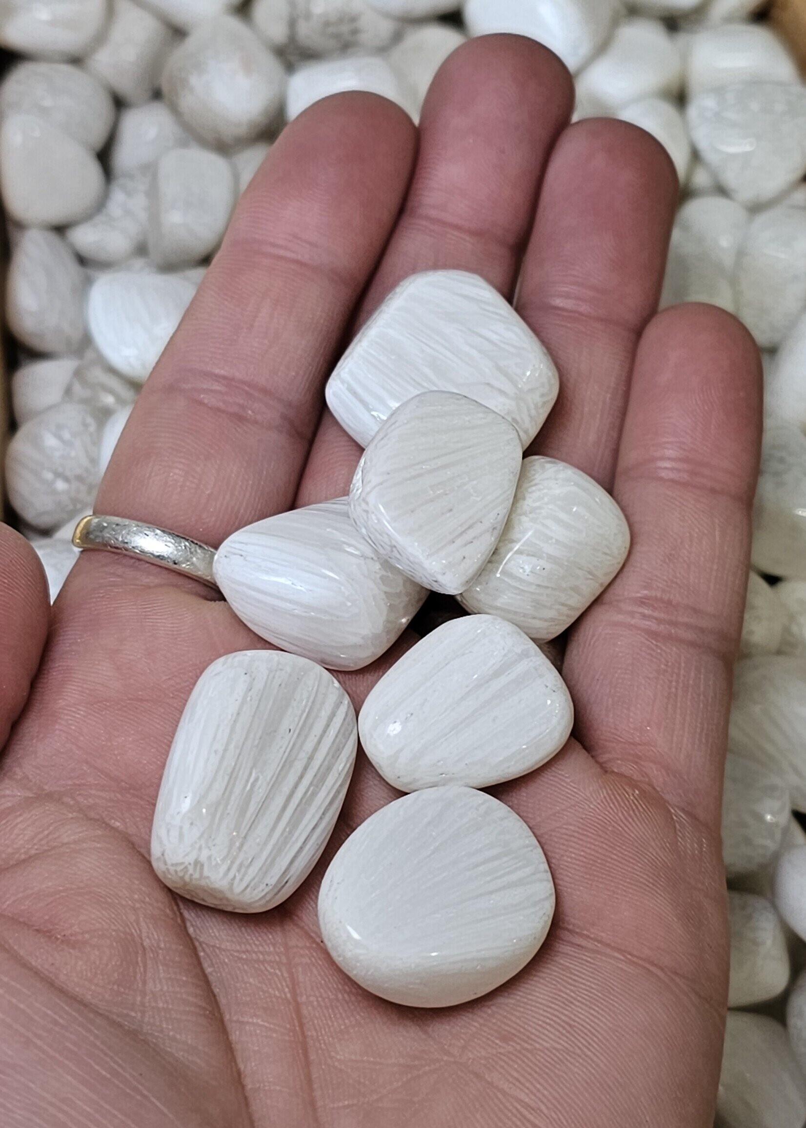 Scolecite Tumbled