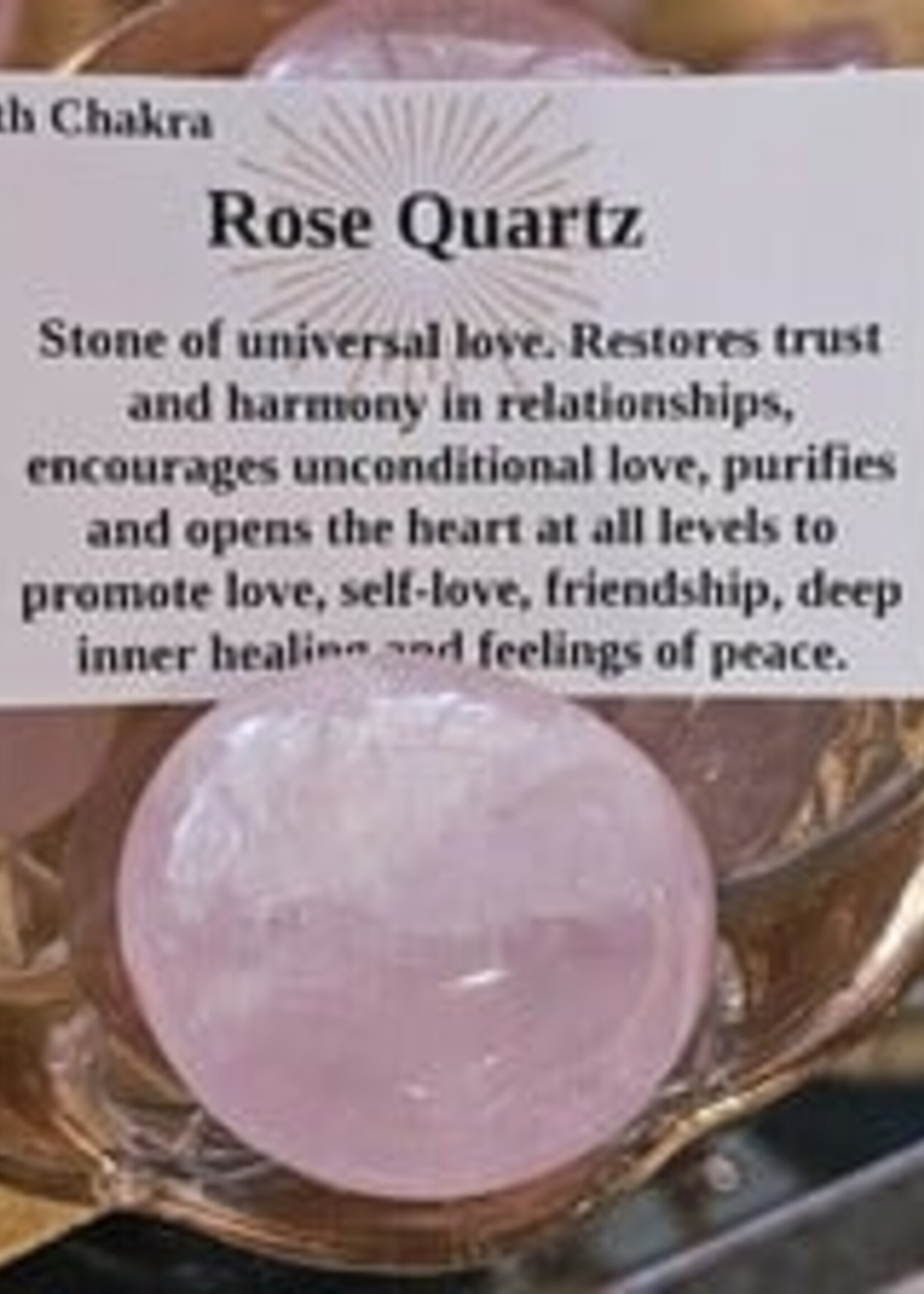 Rose Quartz Palm