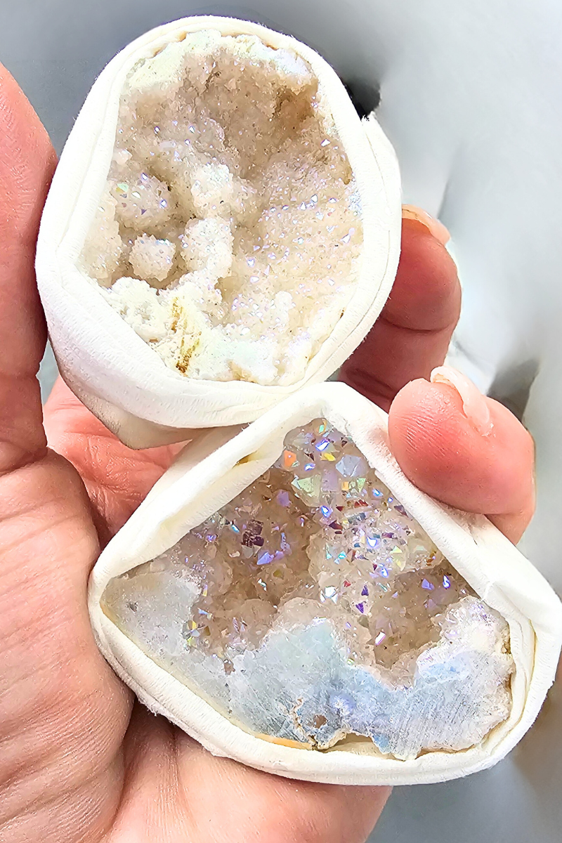 Angel Aura Moroccan Geode – Balance, Spiritual Awakening, and Vitality ...