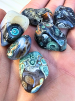 Eye Agate, Oregon, Tumbled Stone