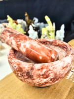 Pink Onyx Pestle & Mortar