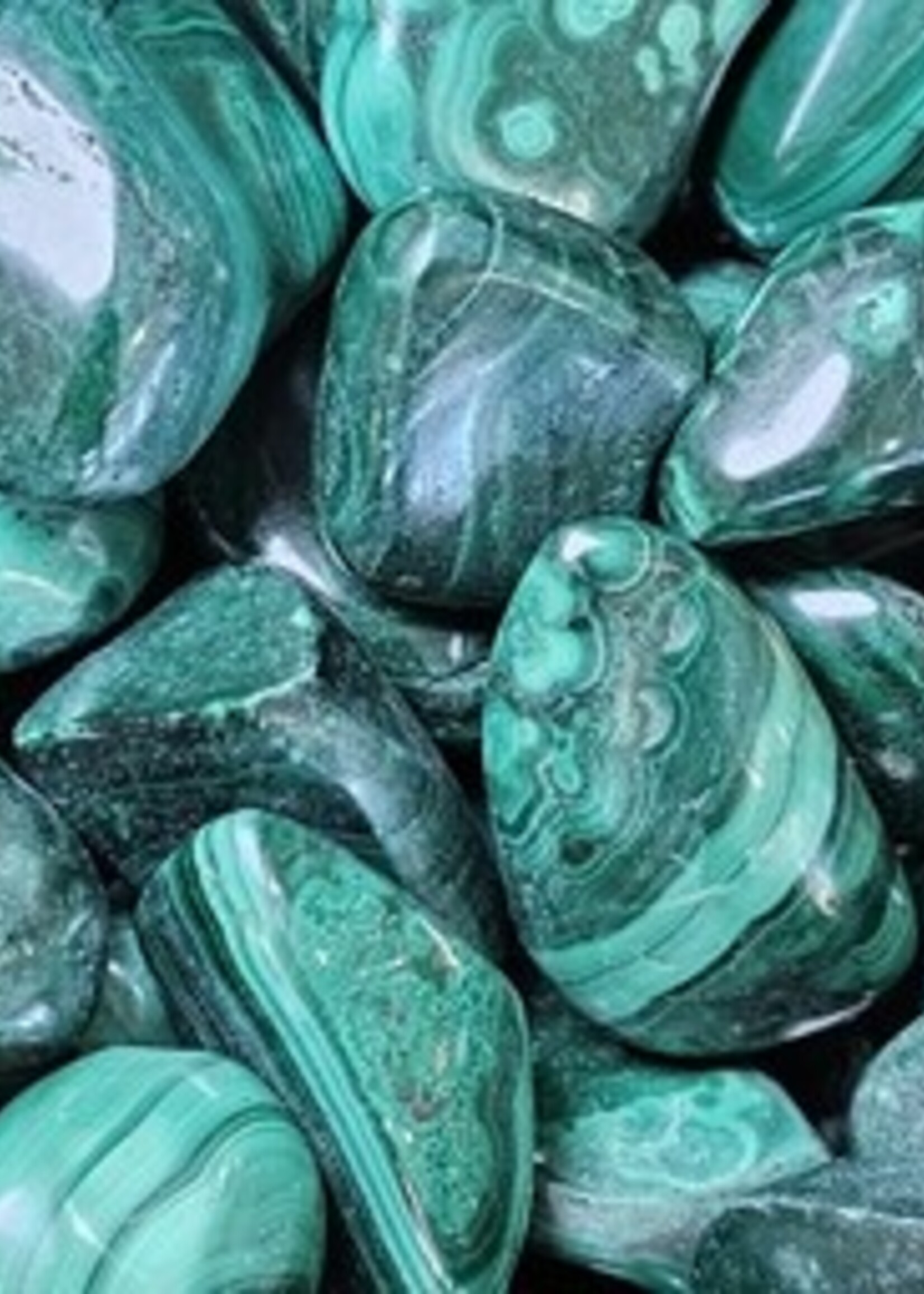 Malachite Tumbled