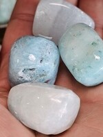 Blue Aragonite Tumbled