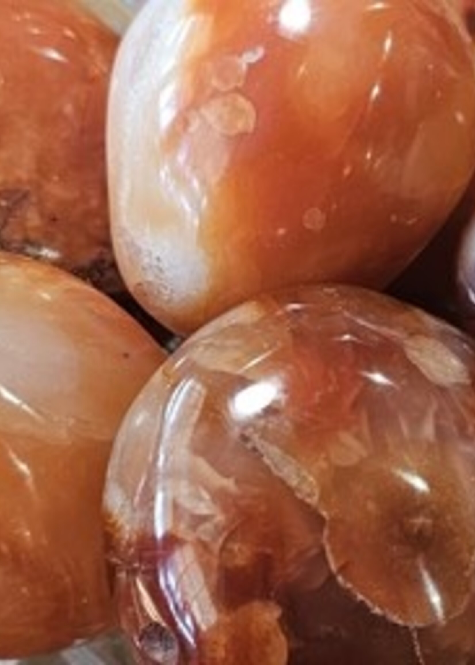 Carnelian, Palm Stone,