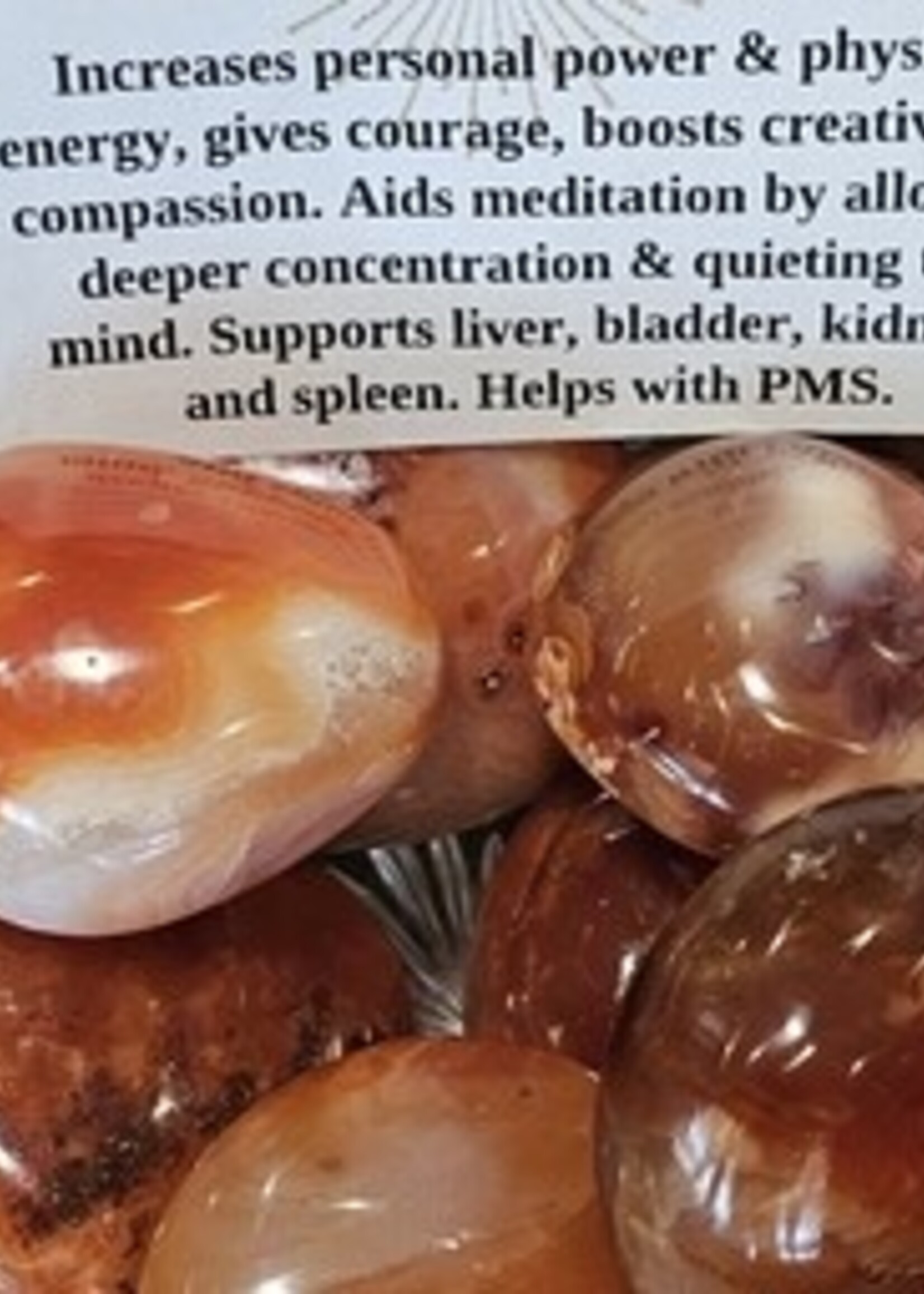 Carnelian, Palm Stone,