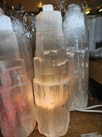 Selenite Lamp