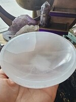 Selenite Round Bowl