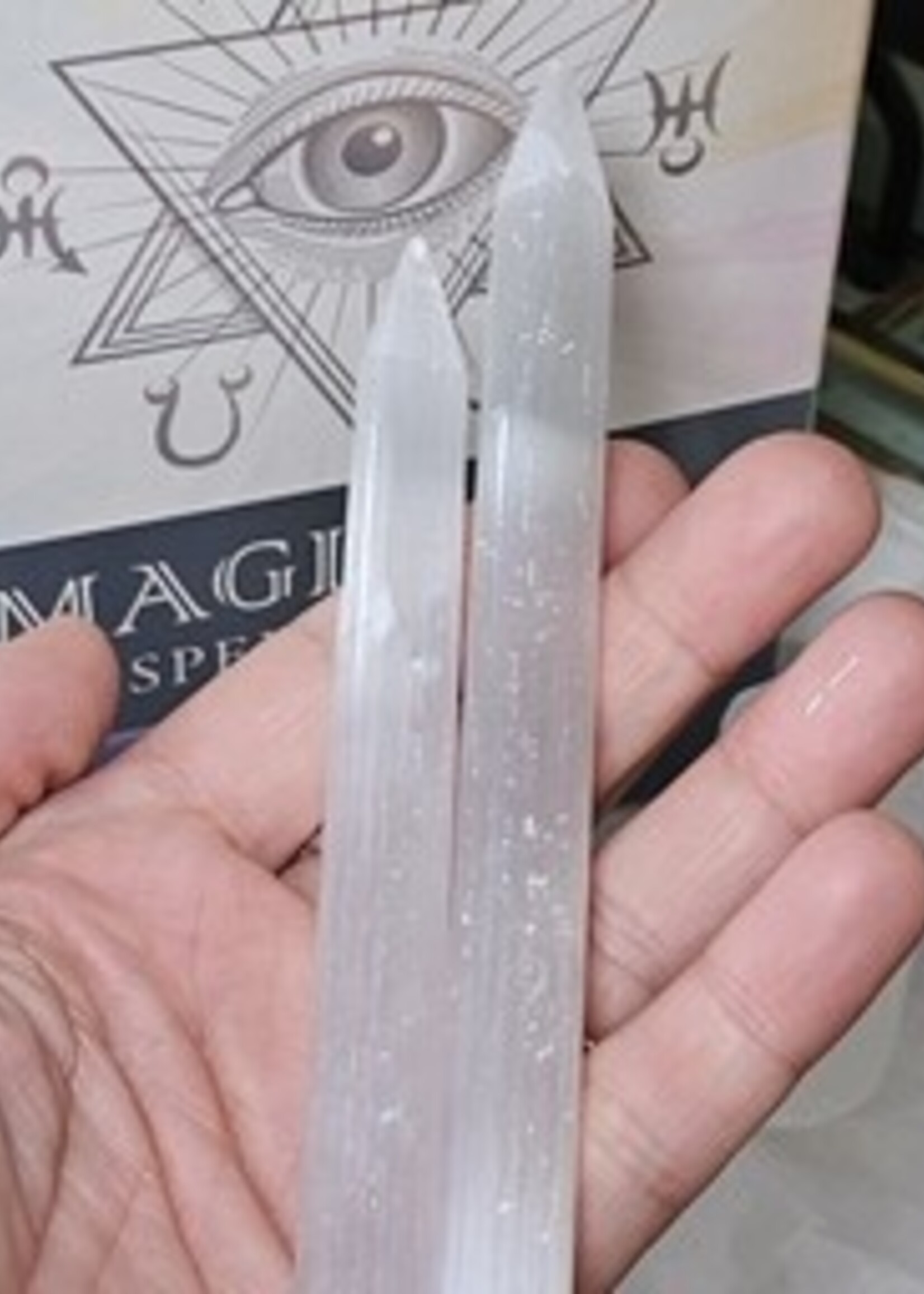 Selenite Wand
