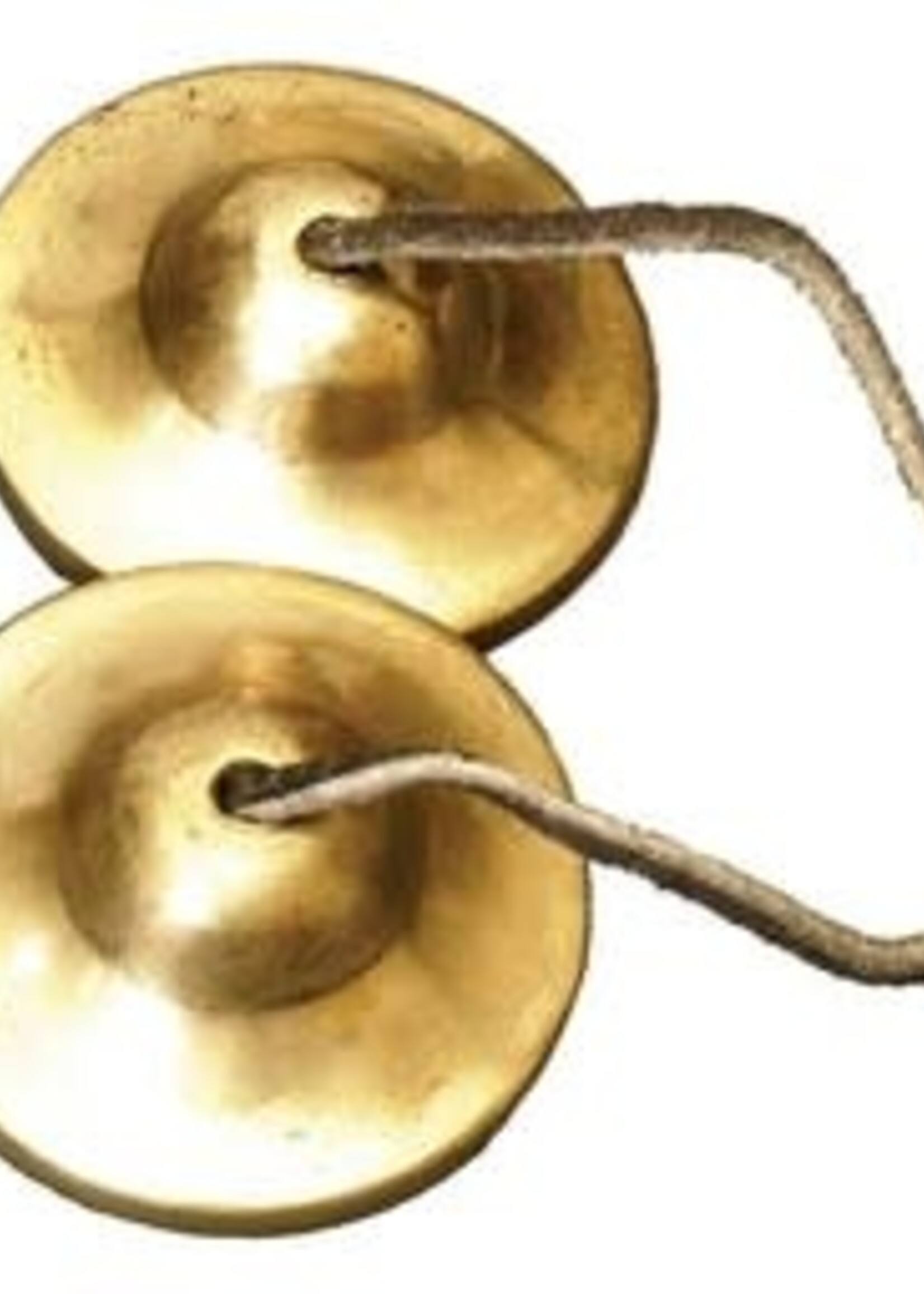Tingsha -Cymbals Tibetan  Plain, Large 3 inch