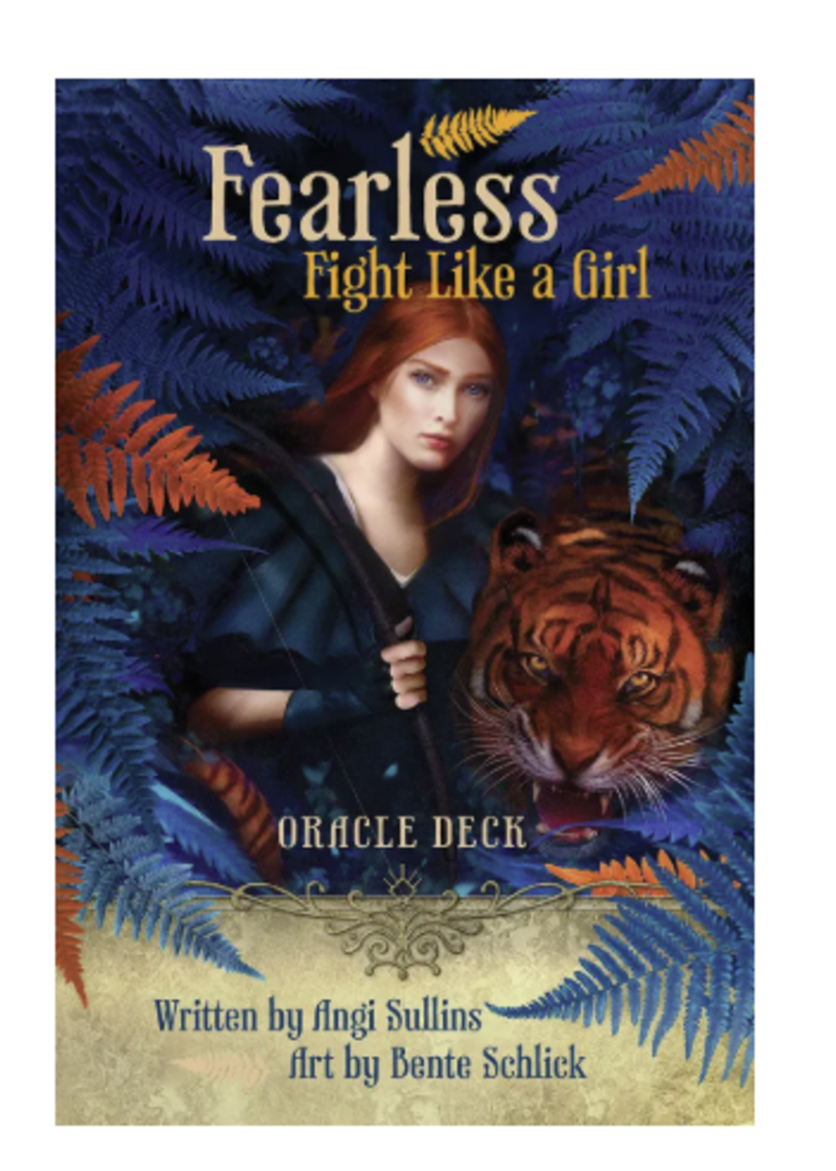 Fearless Fight Like a Girl Oracle 44 Card Deck & Guide Book