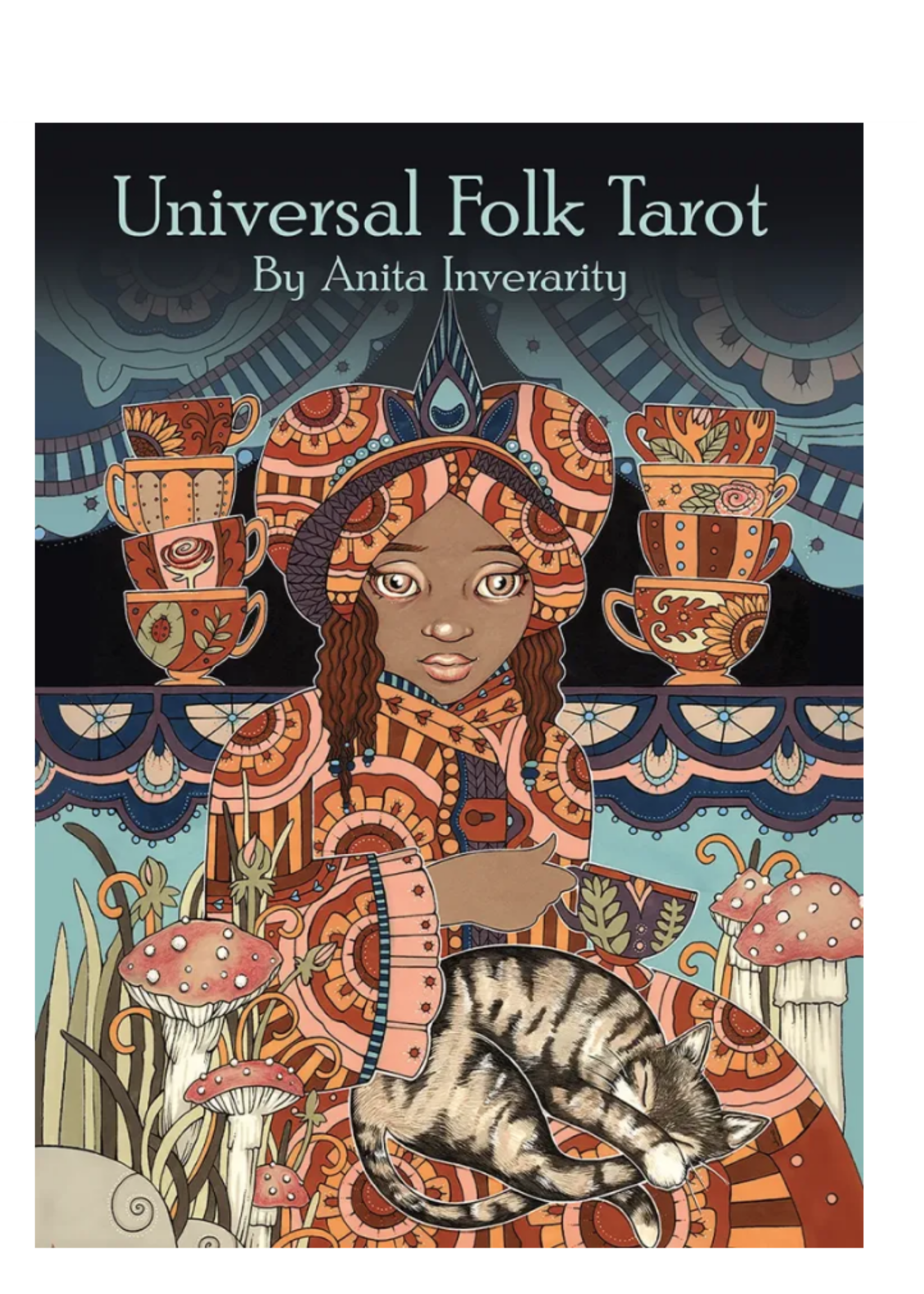 Universal Folk Tarot 78 Card Deck & Guide Book