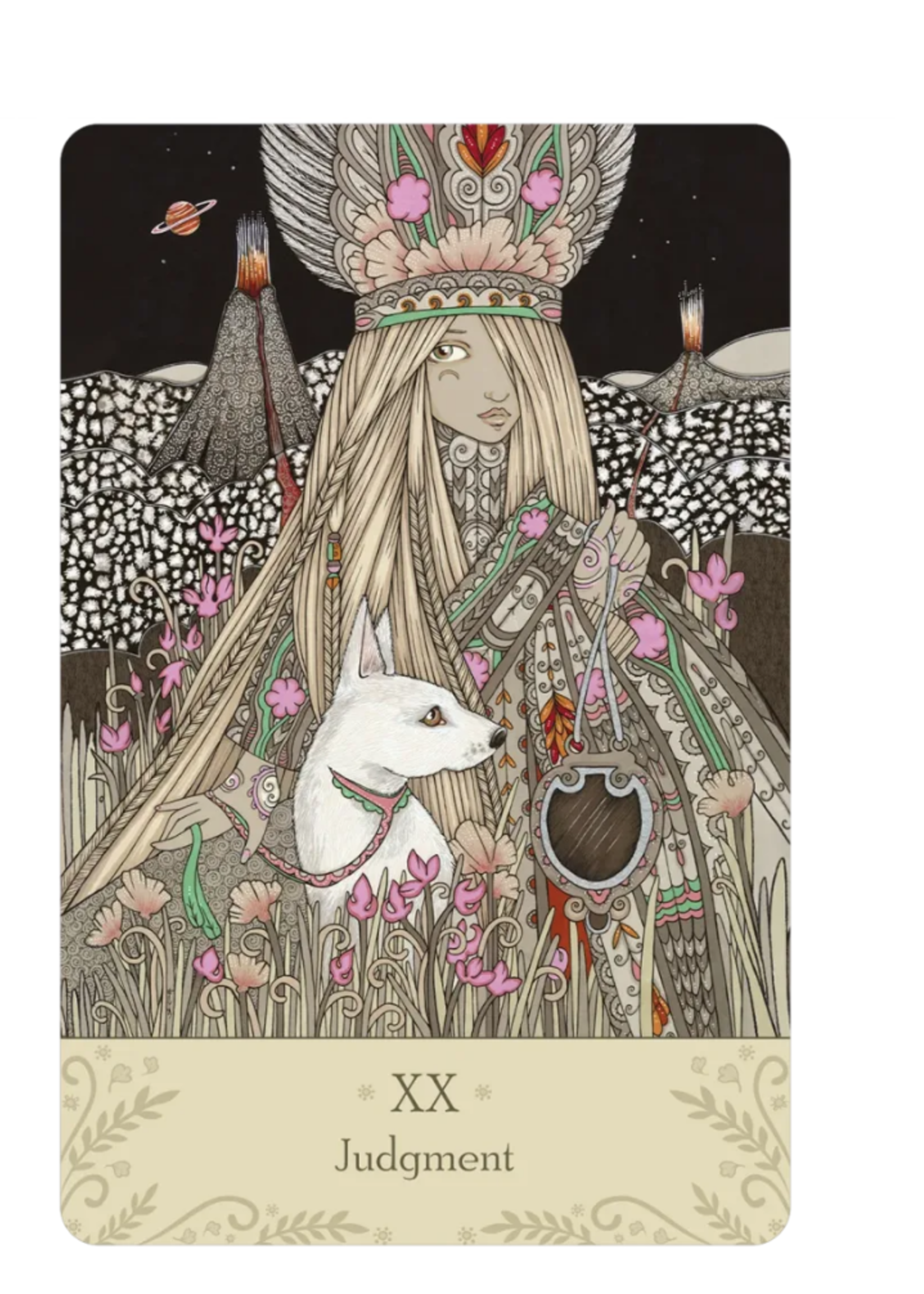 Universal Folk Tarot 78 Card Deck & Guide Book