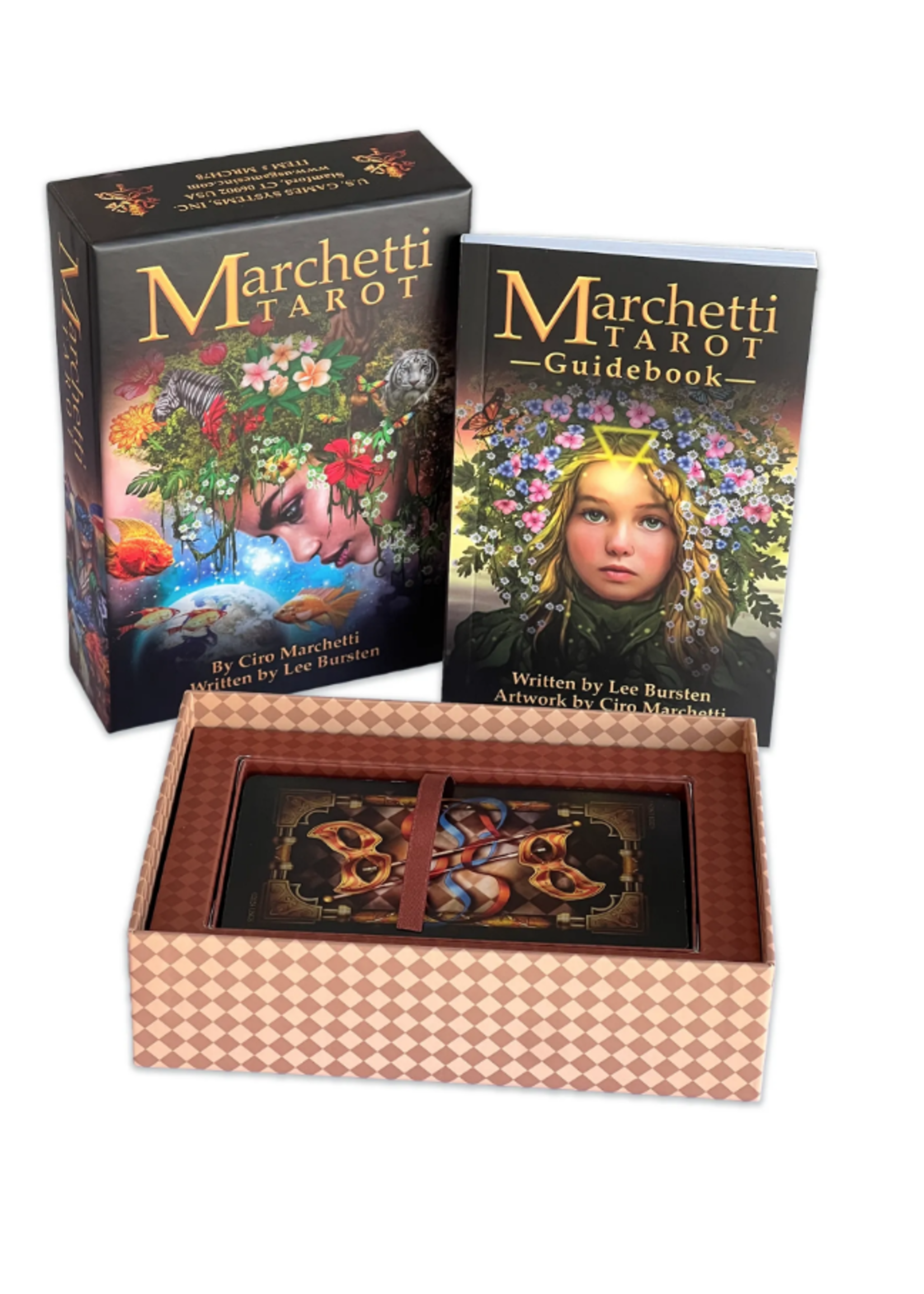 Marchetti Tarot 78 Card Deck & Guide Book