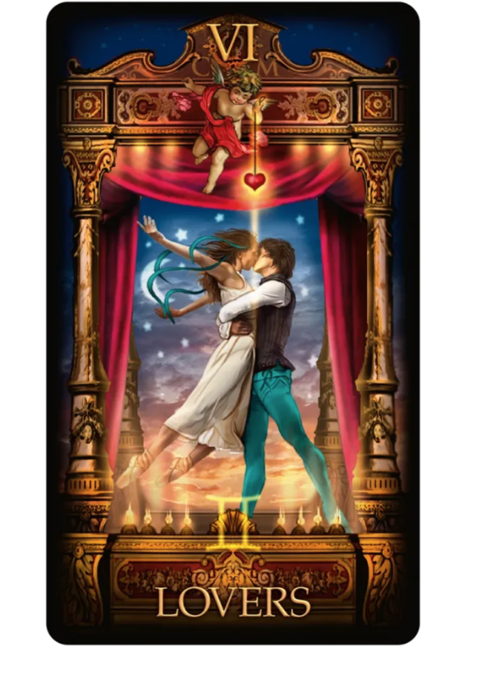 Marchetti Tarot 78 Card Deck & Guide Book