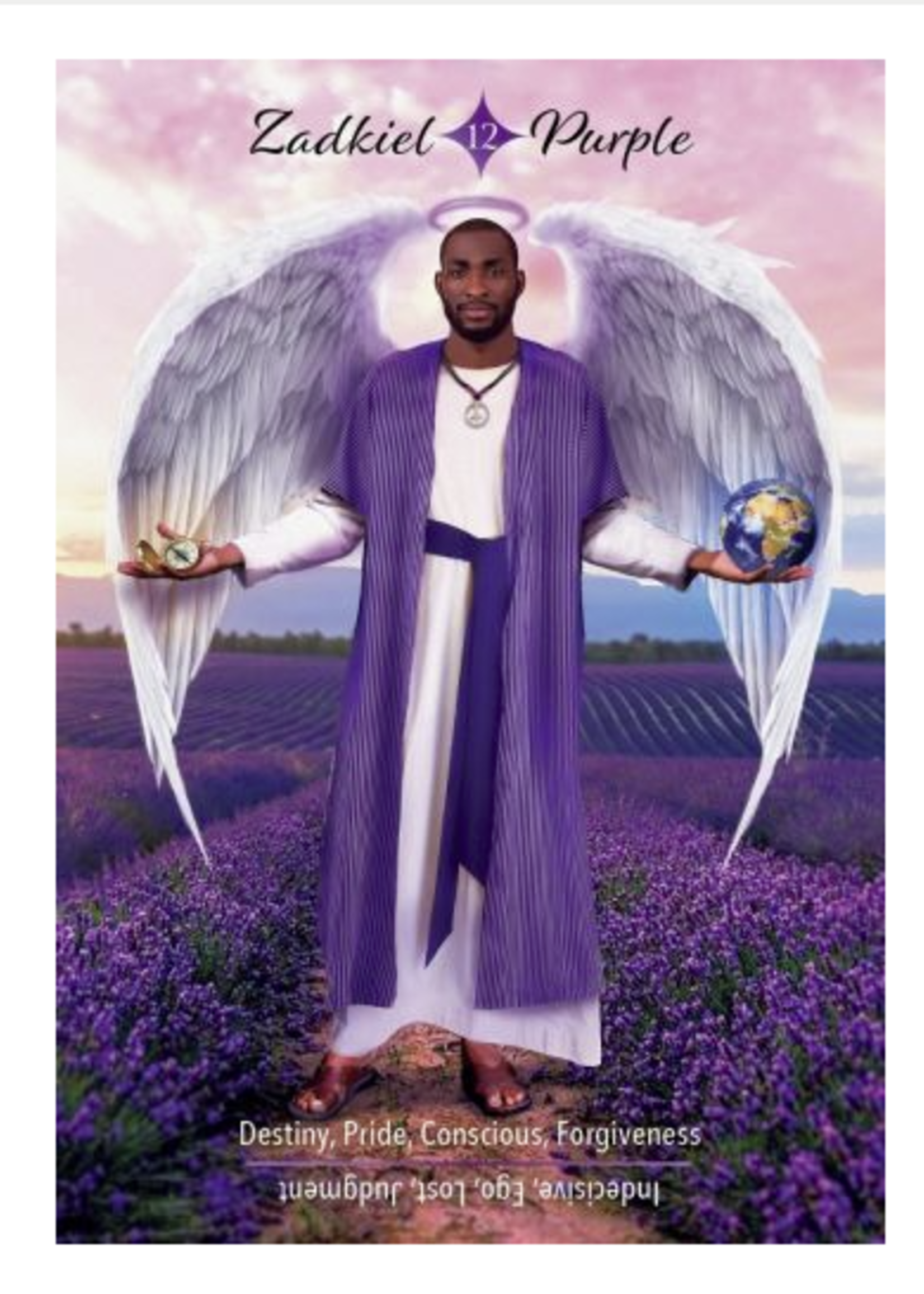 Angels & Auras Oracle 44 Card Deck & Book