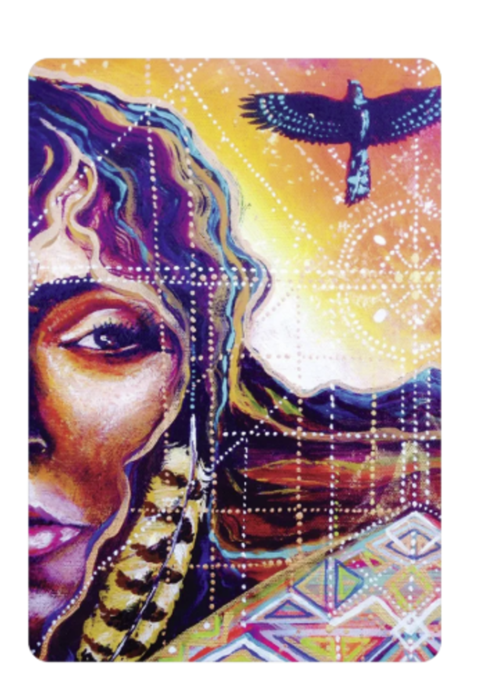 Earth Warriors Oracle 44 Card Deck & Book Set (Pocket Edition)