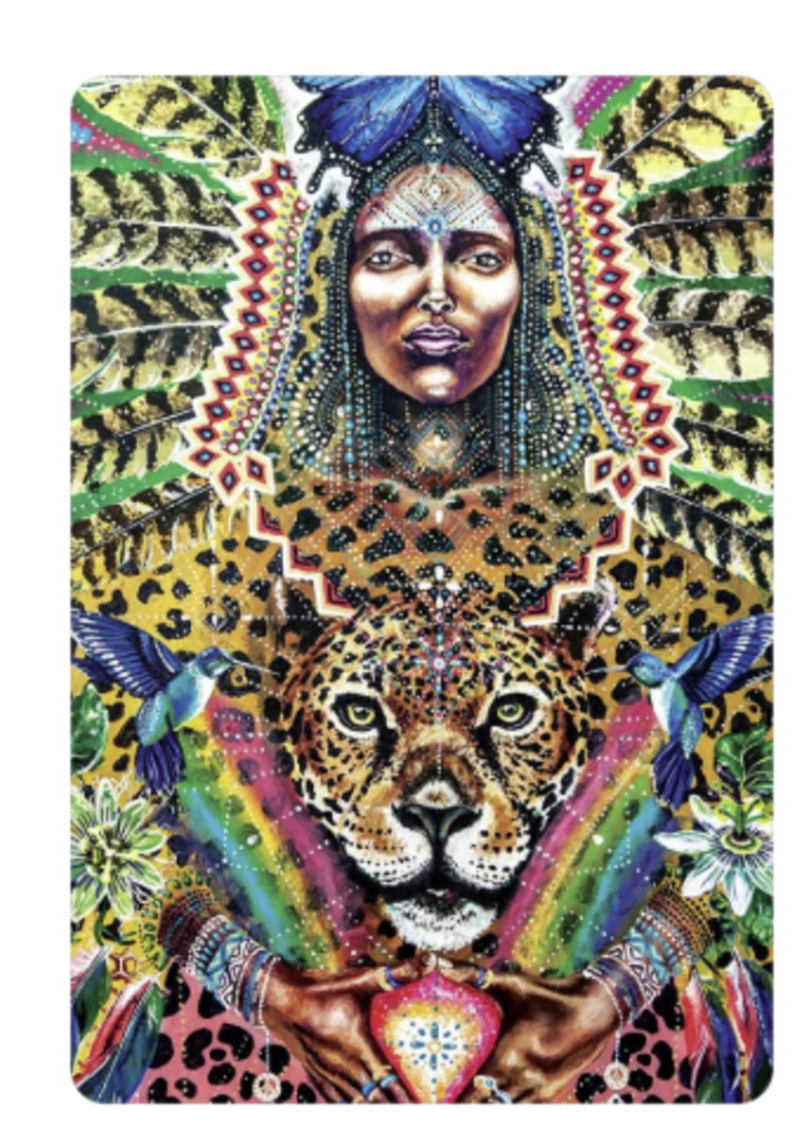 Earth Warriors Oracle 44 Card Deck & Book Set (Pocket Edition)