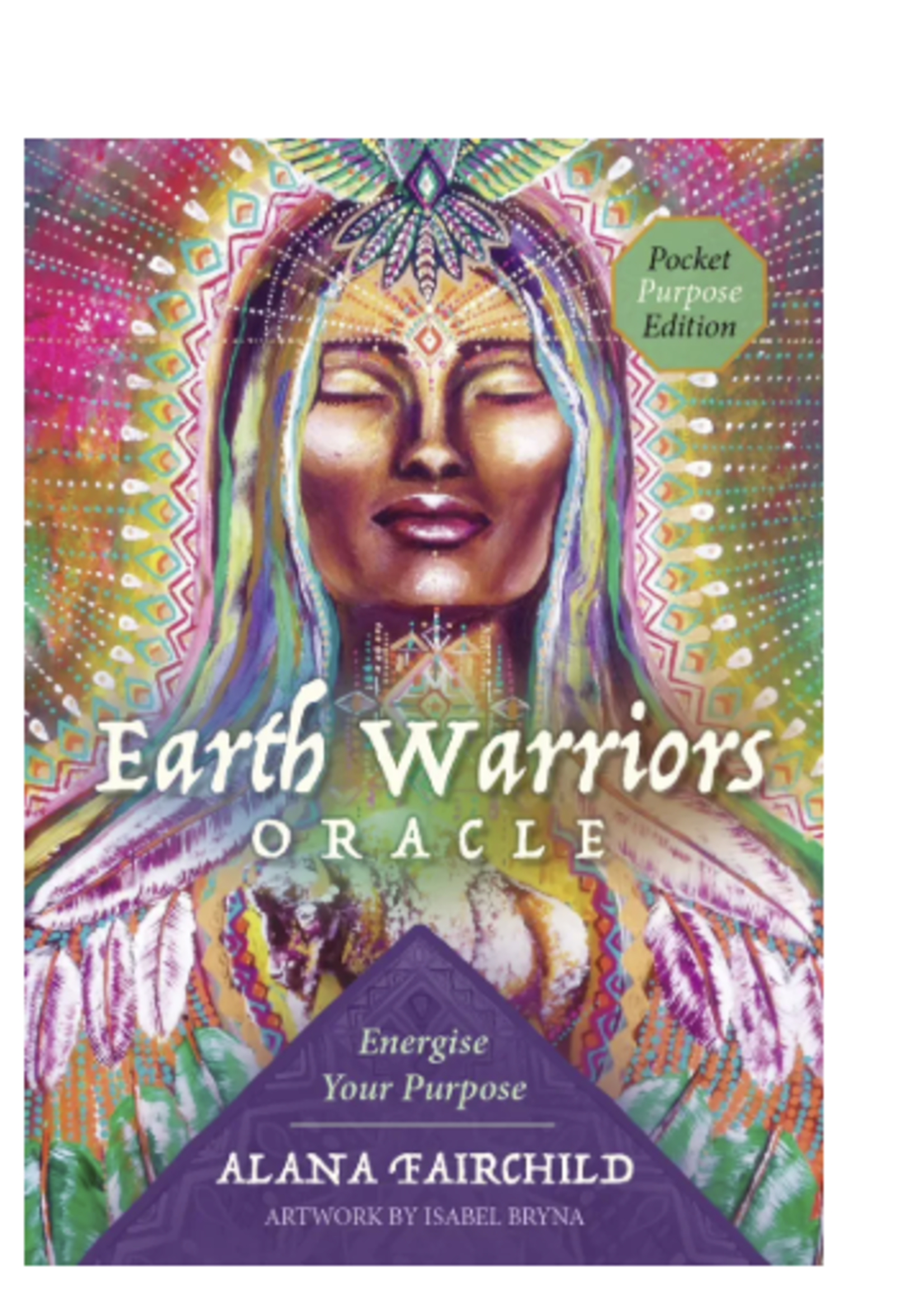 Earth Warriors Oracle 44 Card Deck & Book Set (Pocket Edition)