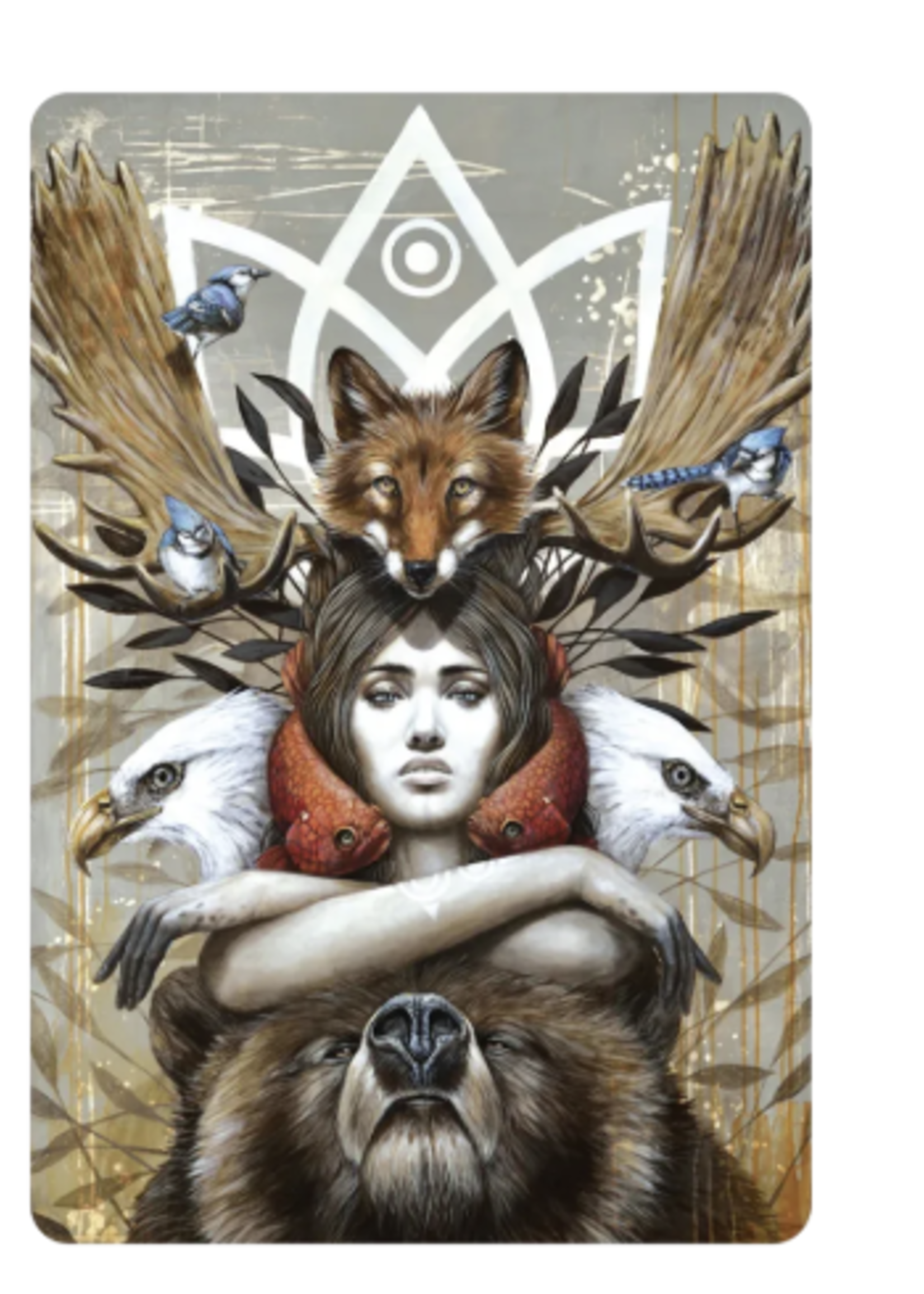 Medicine Heart Oracle,44-Card Deck & Book, Pocket Edition